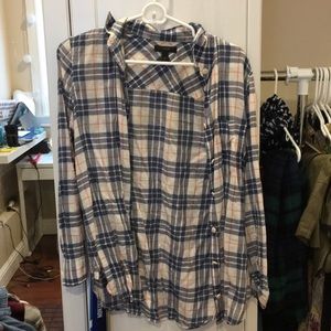 Plaid JCREW blouse